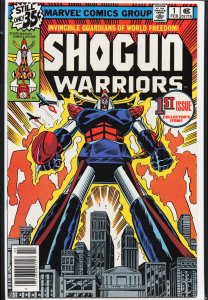 Shogun Warriors #1 (1979) The Shogun Warriors