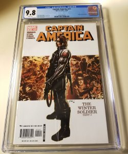 Captain America #11 CGC 9.8 WP Ed Brubaker Winter Soldier Origin FREE SHIPPING