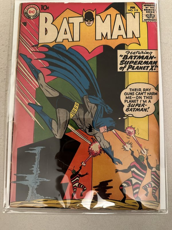 Batman #113 (1958) KS