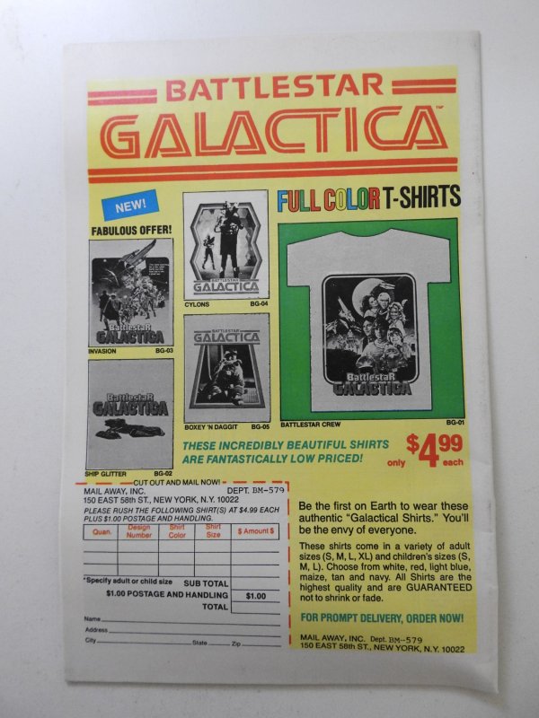 Battlestar Galactica #3 (1979) Solid VG/Fine Condition!