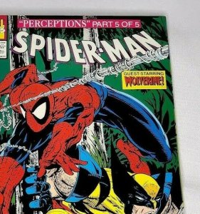 Spider-Man 12 Marvel 1991 VF/NM Todd McFarlane Wolverine Wendigo