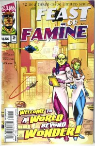 FEAST OR FAMINE Comic Issue 2 — Space Science Fiction — 2019 Alterna Newsprint  615435617879