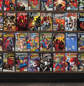 Huge Lot 150+ Comics with Action Comics, Adventures Of Superman & More!
