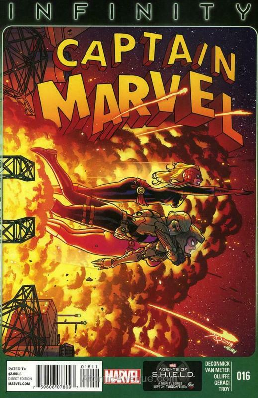 Captain Marvel (8th Series) #16 FN; Marvel | save on shipping - details inside