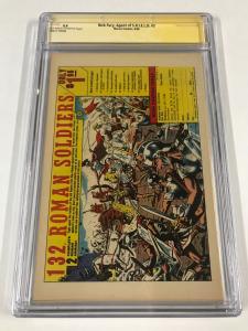 Nick Fury 3 Agent Of Shield Cgc 9.4 Ow/w Pages Ss Signature Series Jim Steranko