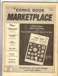 The Comic Book Marketplace # 2 Overstreet Magazine Price Guide FM7