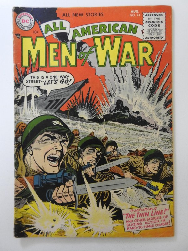 All-American Men of War #24 (1955) Beautiful VG Condition!