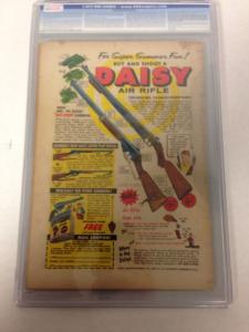 Congo Bill 7 Cgc 2.5 Last Issue Golden Age Dc Comic 