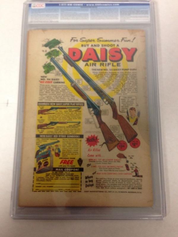 Congo Bill 7 Cgc 2.5 Last Issue Golden Age Dc Comic 