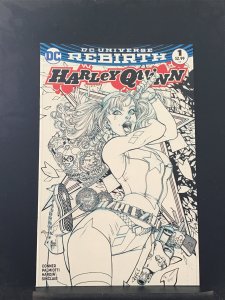 Harley Quinn #1 Guillem March Black and White Edition