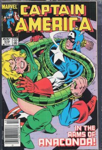 Captain America #310 (1985) Captain America [Key Issue]