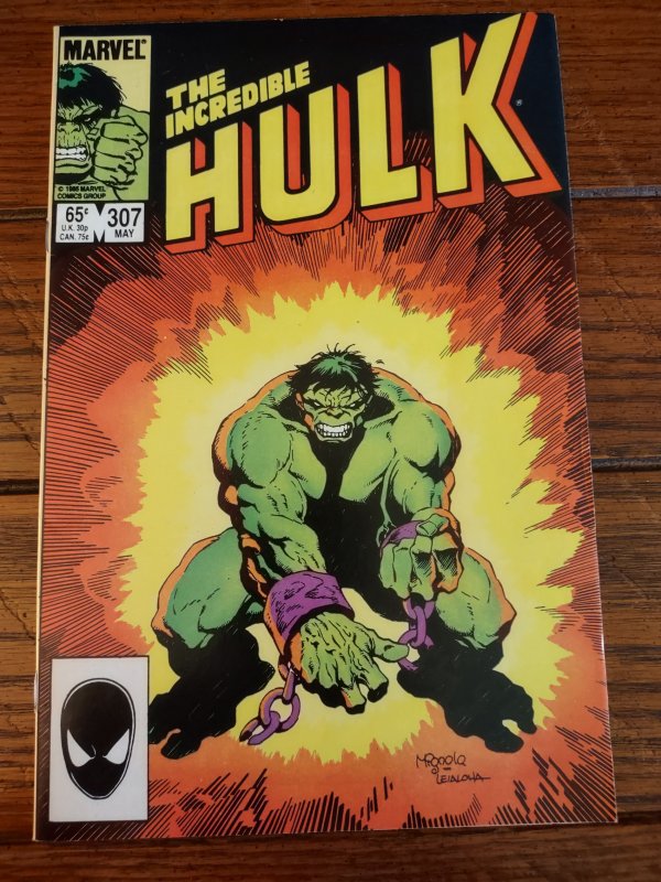 The Incredible Hulk #307 Direct Edition (1985)