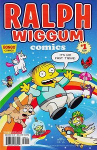 Simpsons One-Shot Wonders: Ralph Wiggum Comics #1B FN ; Bongo | First Tissue Cov