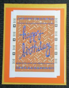 WISHING YOU EVERYTHING GOOD Birthday Lettering 8x10.25 Greeting Card Art #B8856