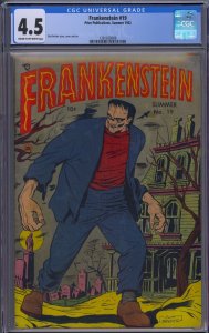 FRANKENSTEIN #19 CGC 4.5 DICK BRIEFER