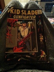 Kid Slade Gunfighter 6 Wyoming Western 1957 Atlas Comics silver age two gun colt