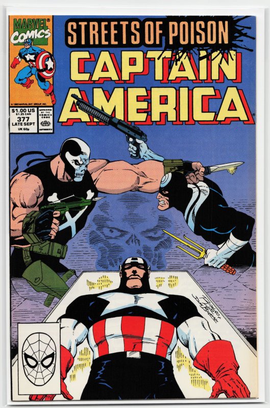 Captain America #377 (1990) Captain America
