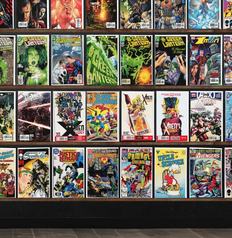 Huge Lot 150+ Comics with Green Lantern, X-Men Legacy & More!