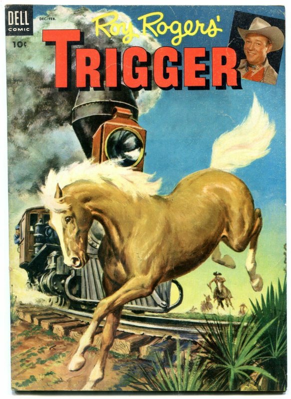 Roy Roger's Trigger #11 1954- Dell Golden Age Western FN