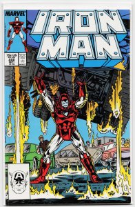 Iron Man #222 Direct Edition (1987) Iron Man