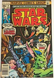 STAR WARS#9 VG 1978 MARVEL BRONZE AGE COMICS