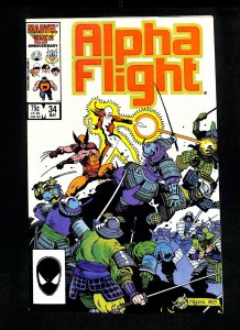 Alpha Flight #34 1st Full Lady Deathstrike!