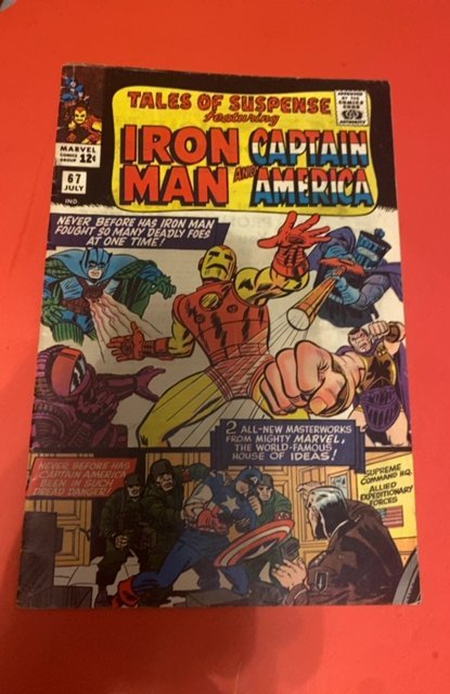 Tales of Suspense #67 (1965)capt and Ironman