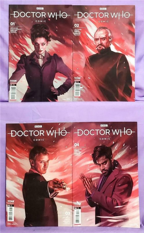 Doctor Who MISSY #1 - 4 Claudia Caranfa Connecting Cover C Set (Titan, 2021)! 793611735842