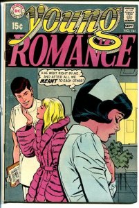 YOUNG ROMANCE #161 1969-DC ROMANCE-NURSE COVER VG/FN