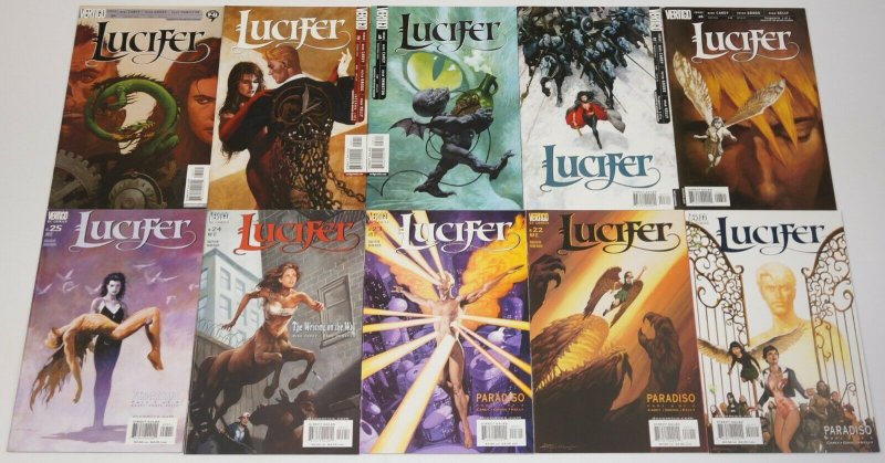 Lucifer #1-75 VF/NM complete series Vertigo Mike Carey inspiration