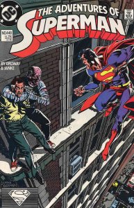 Adventures of Superman #448 FN ; DC | Jerry Ordway Hostage Cover