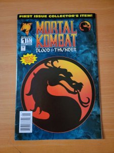 Mortal Kombat #1 Newsstand Variant ~ NEAR MINT NM ~ 1994 Malibu Comics