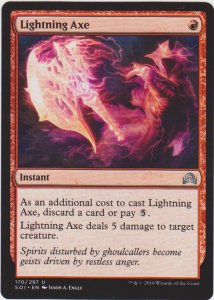 Magic the Gathering: Shadows Over Innistrad - Lightning Axe