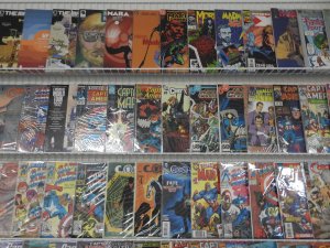 Huge Lot 110+ Comics W/ Captain America, Concrete, Marvel Milestones+ Avg VF!!