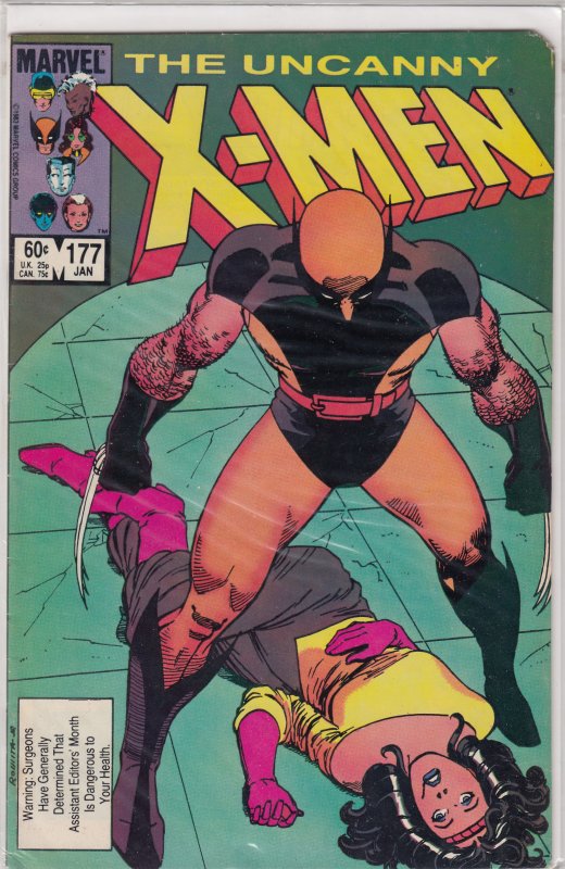 The Uncanny X-Men #177 (1984) VG/GD