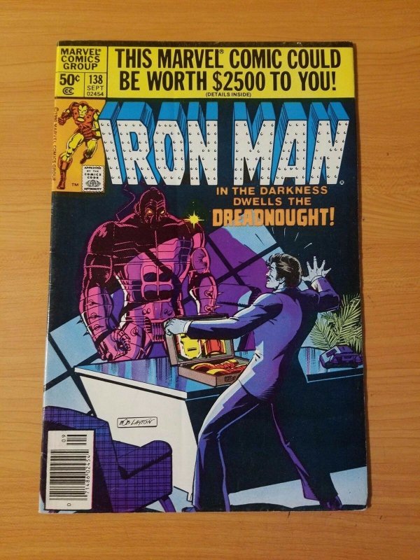 Iron Man #138 ~ VERY FINE - NEAR MINT NM ~ 1980 MARVEL COMICS