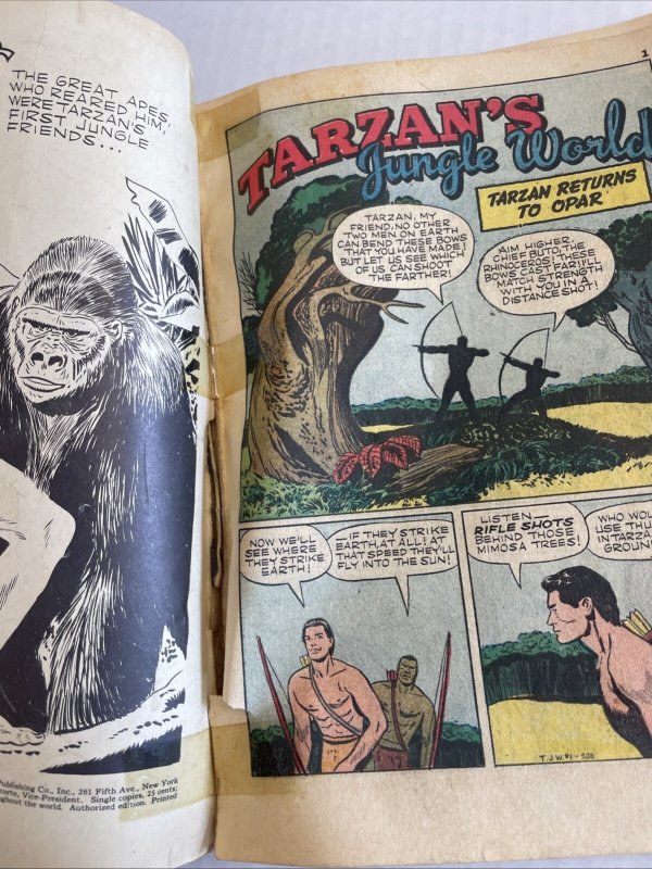 Tarzan's Jungle Annual #1 Dell 1952