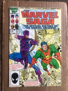 The Marvel Saga The Official History of the Marvel Universe #15 (1987)