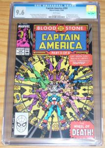 Captain America #359 CGC 9.6 first appearance of crossbones - marvel comics 1989