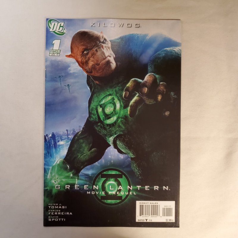 Green Lantern Movie Prequel Kilowog 1 Near Mint-