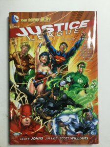 Justice League New 52 Volume 1 One Origin Tpb Hardcover Hc Near Mint Dc Comics