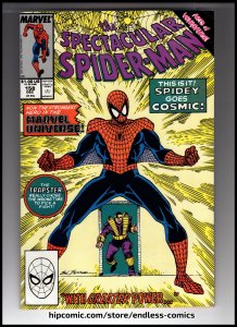 The Spectacular Spider-Man #158 (1989) VF 1st Cosmic Spidey! / NSC•NCA6