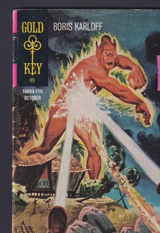 Boris Karloff #37 Horror VG+ 4.5 Gold Key Comic - Oct 1971
