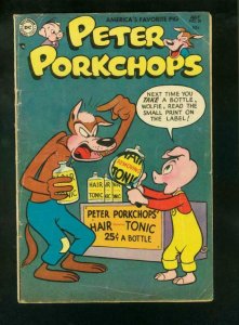 PETER PORKCHOPS #30 1954-DC COMICS-BALD COVER G