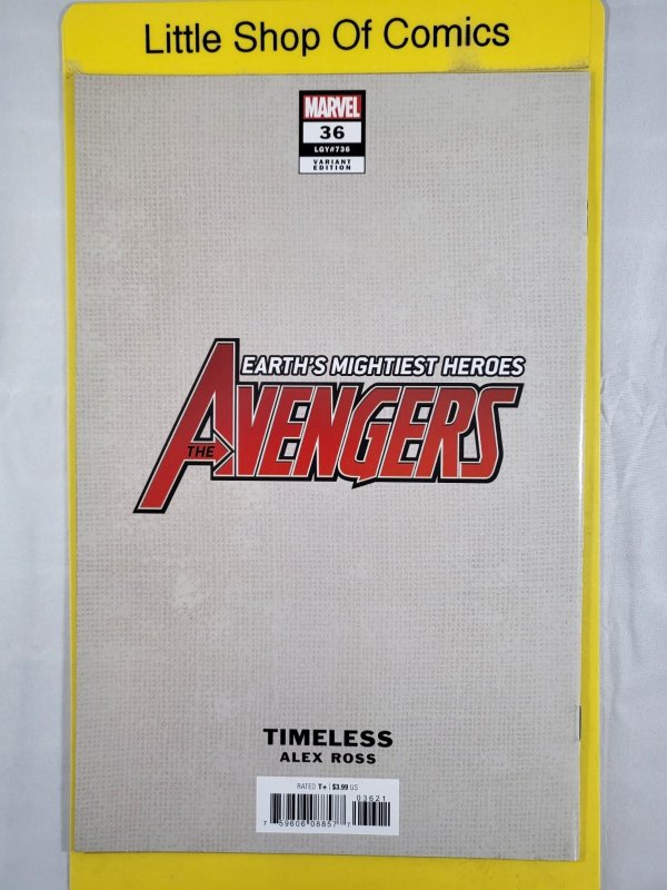 Avengers #36 Alex Ross Ghost Rider Timeless Variant 2020 Marvel Comics