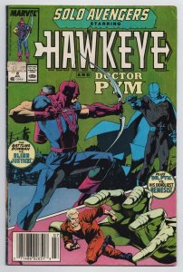 Solo Avengers Hawkeye #8 Mockingbird | Blind Justice (Marvel, 1988) GD