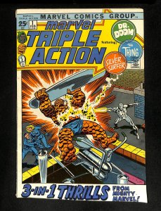 Marvel Triple Action #1 Doctor Doom Silver Surfer Fantastic Four!