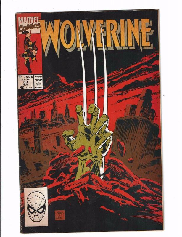 7 Wolverine Marvel Comic Books #24 25 26 31 32 33 34 X-Men Sabretooth Storm J120