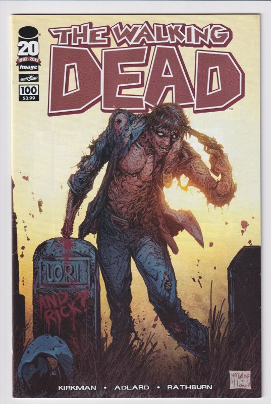 Image Comics! The Walking Dead #100! McFarlane Cover! First Negan! Great Book!