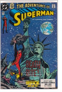 Adventures of Superman #465 (1990) Superman